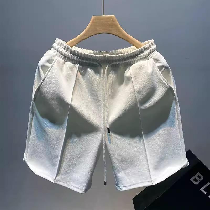 

Men s 2025 Summer Breathable Five-Point Shorts - Trendy, Versatile, Loose, and Lightweight Large сірий колір/білий