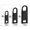 1pc Detachable Zipper Pull Multi Color Replacement Zipper Accs For Jeans & Backpack Sewing Tools 3 sizes