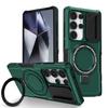 Stand Magnetic Case for Samsung Galaxy S24 S22 S23 S25 S20 S21 S26 FE Ultra Plus S26 Ultra Magsafe Shockproof Protector Cover