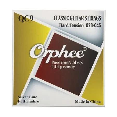 Orphee Classical Guitar Strings Nylon Silver Plated Guitar Strings for Beginners Practice Professional Classical Guitar Strings