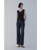 Bobeu Lettering Sleeveless Knit Pullover_Black 7156250003