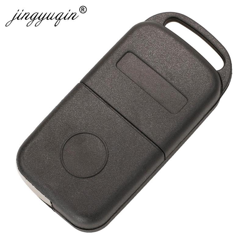 jingyuqin Flip Folding Remote Key shell 1/2/3/4 Button for Mercedes Benz SLK E113 A C E S W168 W124 W202 W203 Auto Car Key Case