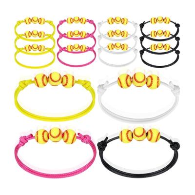 Multicolor Stretchy Clay Bead Bracelets Lightweight Wrist Chain Comfortable Wear for Sensitive Skin and Daily Use