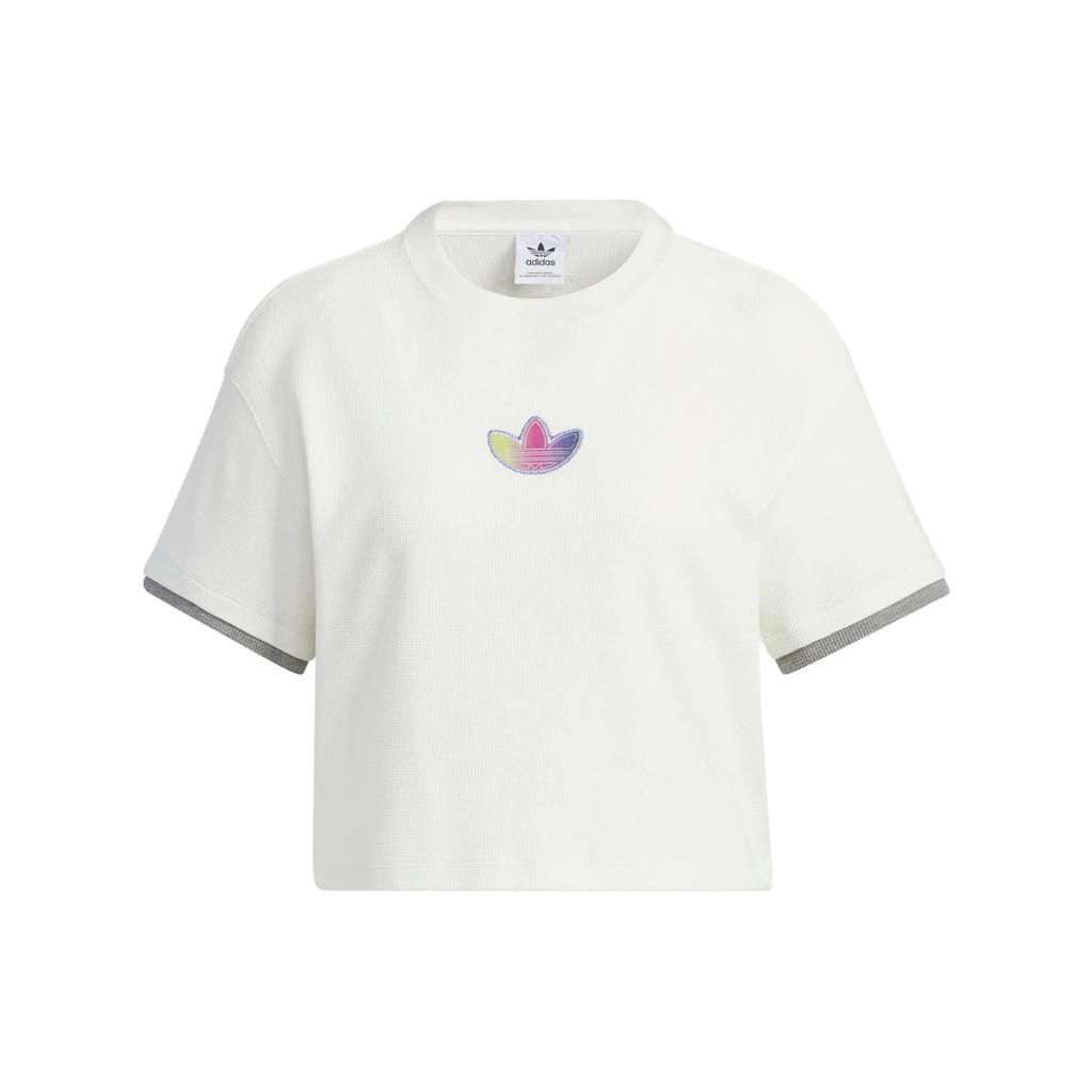 adidas originals Logo Embroidered Short Sleeve Tee ' ' (Unisex) T-Shirts IK8671