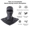 Sun Protection Face Guard Balaclava Solid Color Breathable Moisture-wicking UV-proof Neck Face Protection Cover
