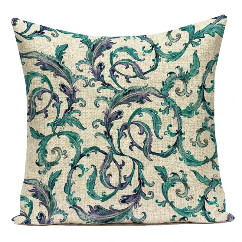 Polyester Decorative Pillows Geometric Mandala Boho Sofa Home Decor Pillow Cushion Cover For Living Room Capa De Almofadas