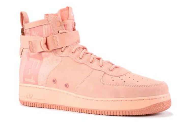 Nike Sf Air Force 1 Mid Coral Stardust AJ9502-600