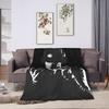 Dexter TV Show Movie Poster Blanket Flannel Spring Autumn Morgan Lightweight Thin Throw Blankets for Sofa Car Bedding Throws