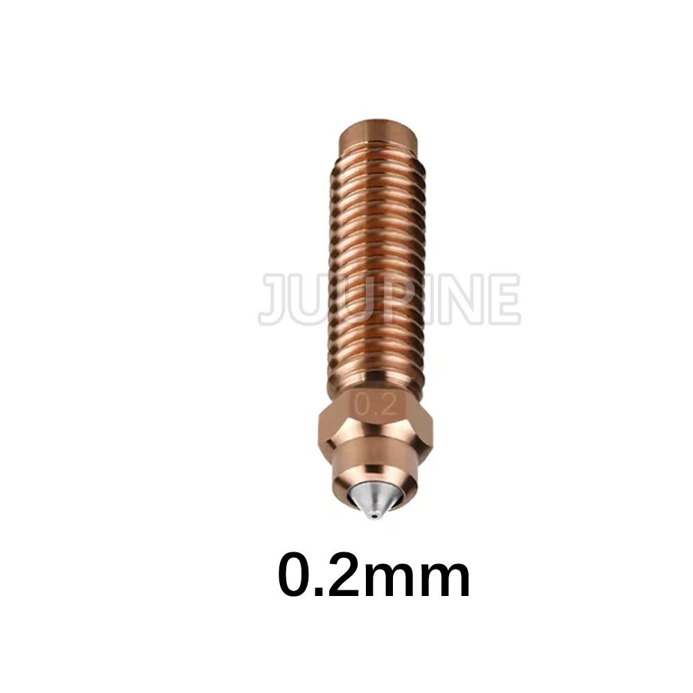 CC CC2 For Elegoo Centauri 0.2/0.4/0.6/0.8 Carbon Hotend Nozzle CC CC2 Chromium Zirconium Copper Bimetallic Nozzle3D Printer