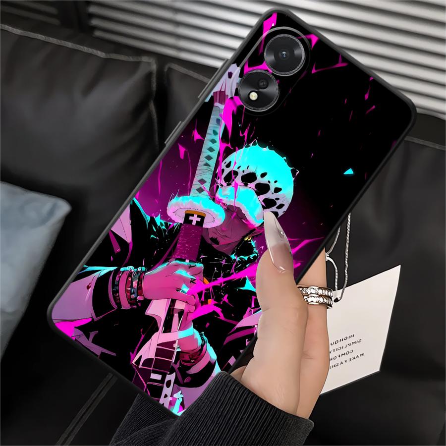 Case for Oppo A52 A54 A17 A32 A73 A11 A37 A18 A31 A72 A15 A32 A16 A33 A71 A53 A9 A38 A12 A36 Phone Cover Ones Pieces Anime