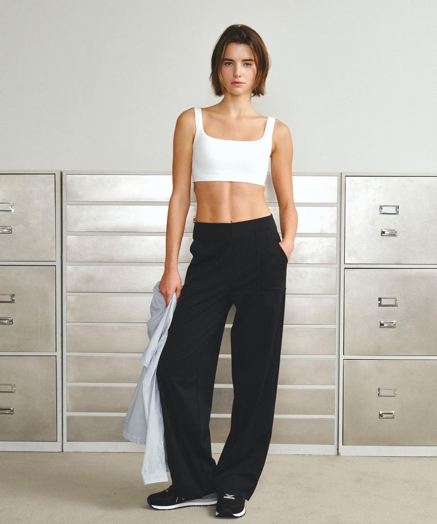 Formative High-Rise Flex Wide Pants (Fmlg01As)_Beige
