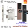 Tuya Electronic Door Lock with Password Wifi Biometric Tuya App Remote Unlocking Keyless Lock Fingerprint for Home Office Door