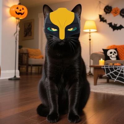 Yousheng Kočka Netopýr Maska Kočky Superhrdina Cosplay Maska Pavoučí Hrdina Kočičí Maska pro Halloween Oblečení Kostýmová Párty Převlek Fotografická Rekvizita