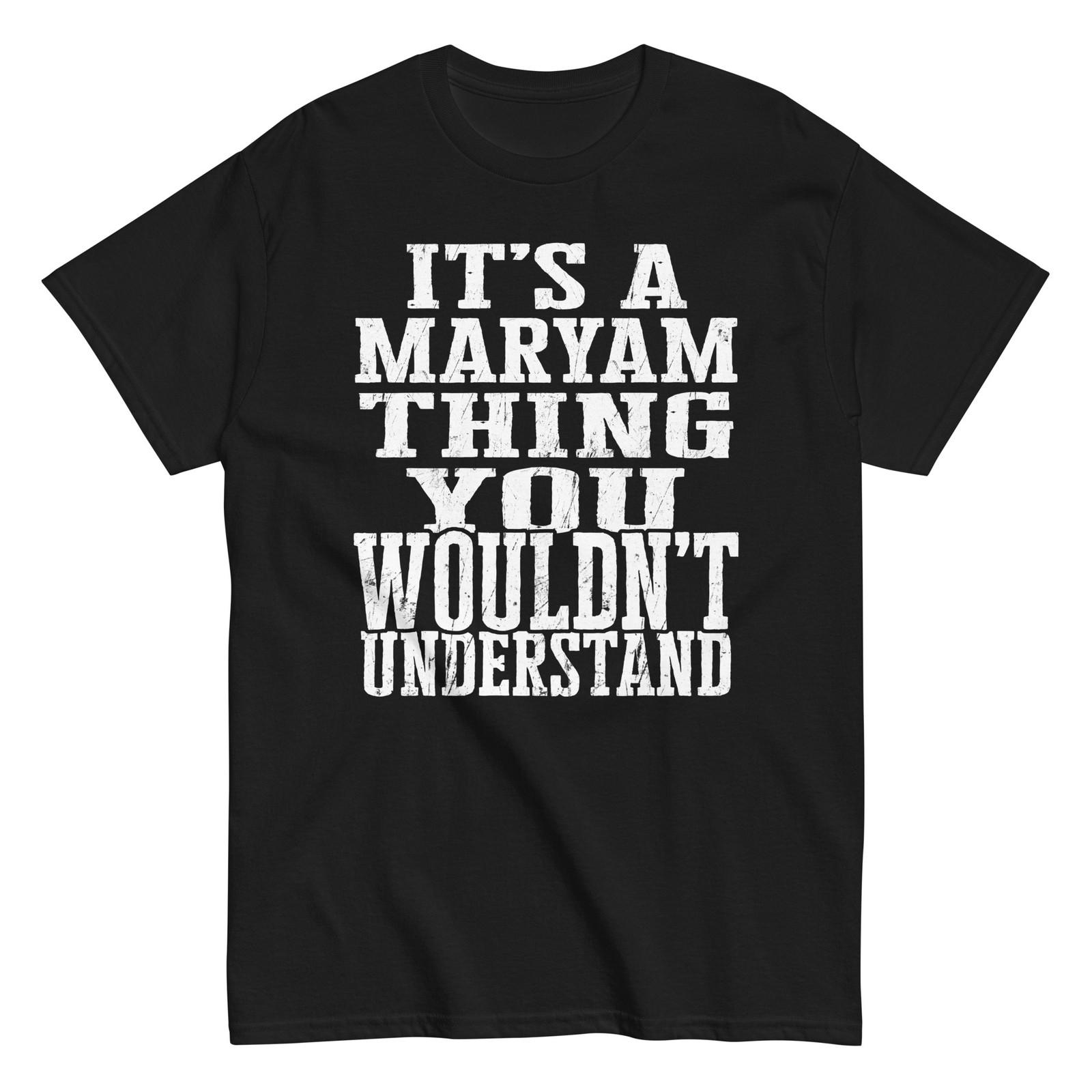 

Its a Maryam Thing Family Reunion First Last Squad Name T Shirt S разноцветный