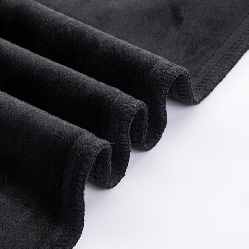 XueZhongFei Men's Fleece-Lined Straight-Leg Pants