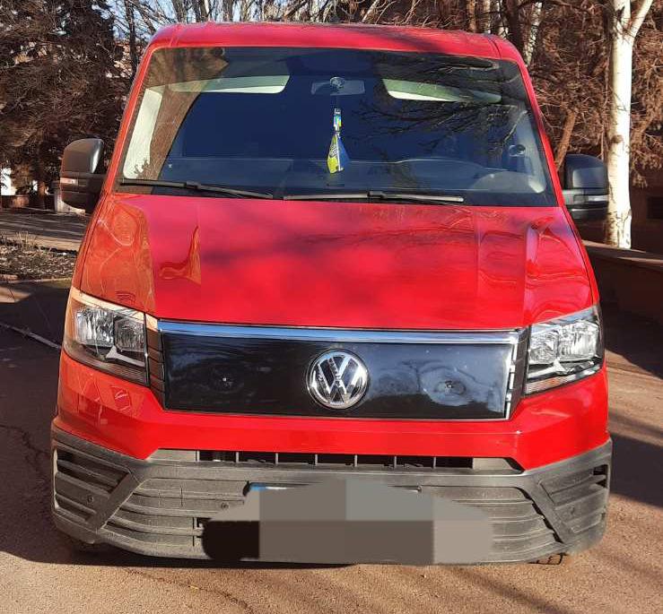 

Зимняя решетка Матовая для Volkswagen Crafter 2016- гг
