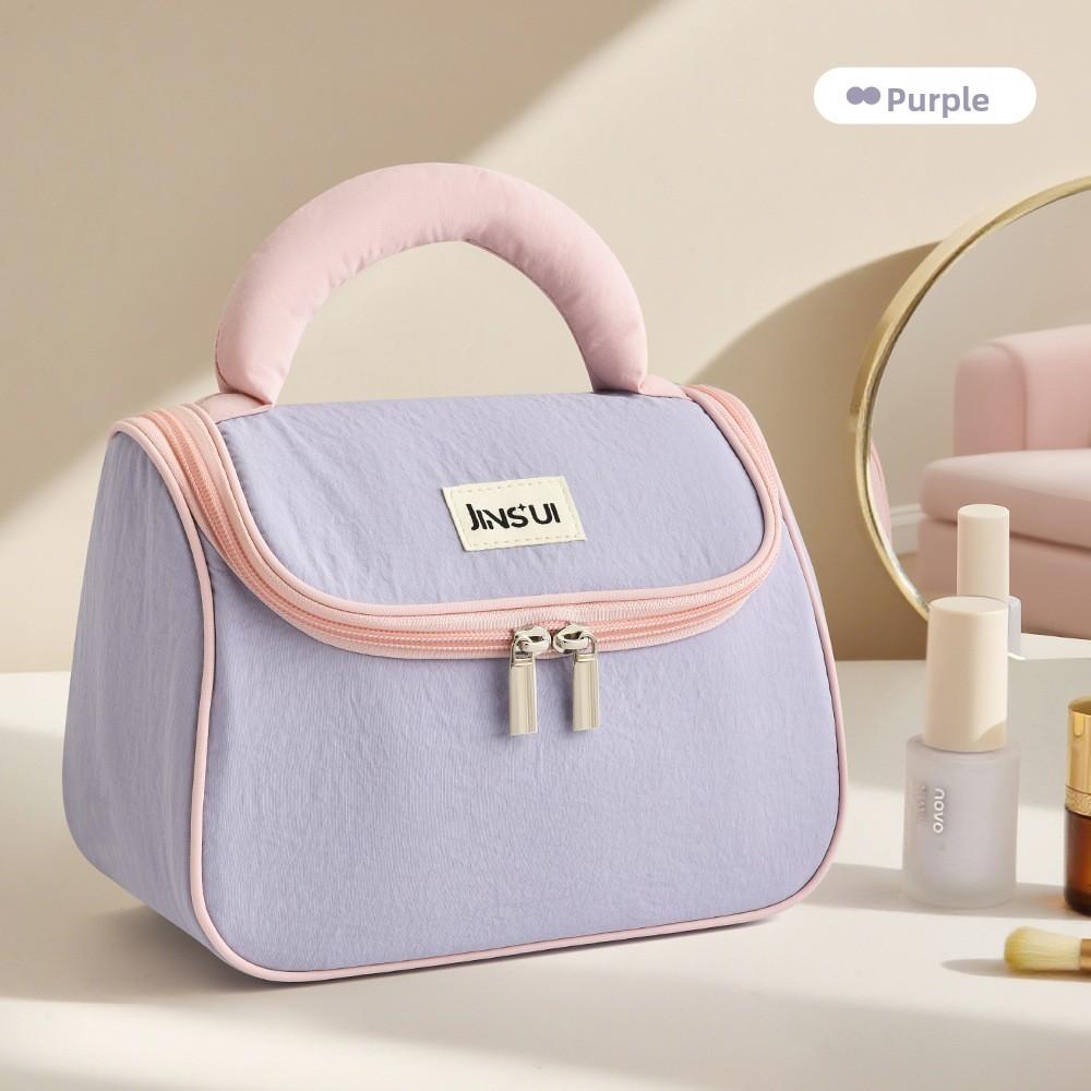 Multifold Travel Cosmetic Bag With Large Capacity For Women And Makeup Enthusiasts