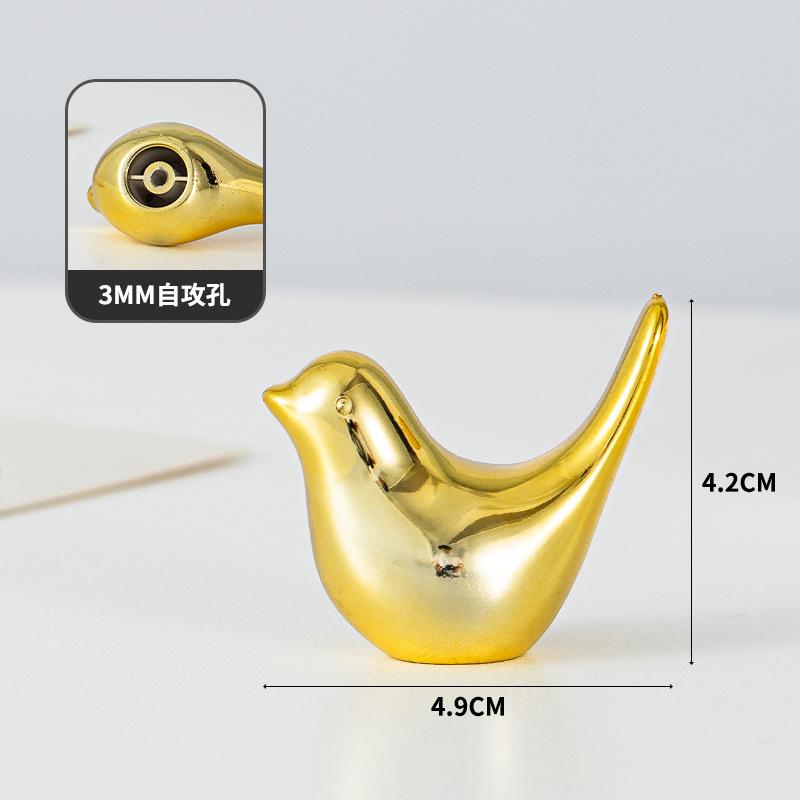 Nordic Minimalist Bird Abstract Ornament Soft Decoration Home Model Room Decoration