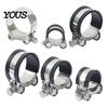 Heavy Duty Hose Clamp Stainless Steel Clamp, Adjustable Clip, Leakproof Plumbing Metal for Automotive, Plumbing, Garden Connection