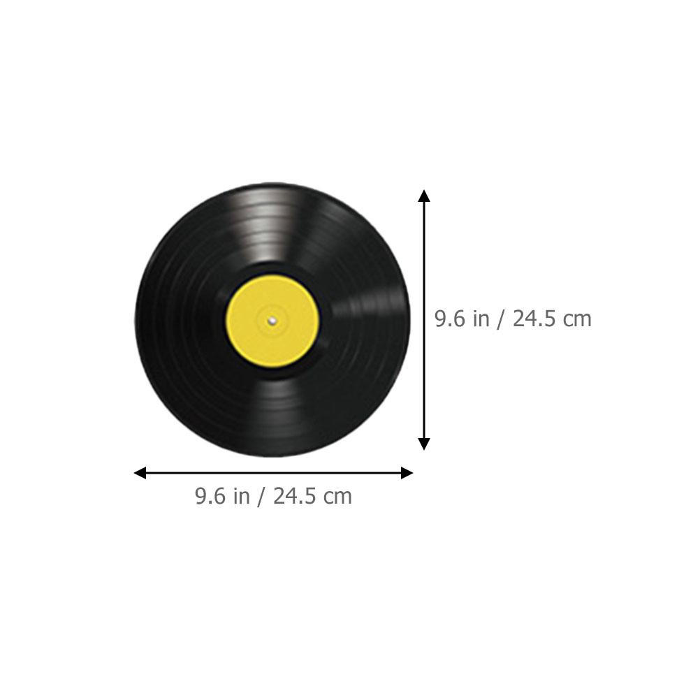 Wall Mount Record Blank Vinyl Records Decorative Records Wall Decors Room Coffee Personalized Interior Wall Decor CD Old Record