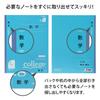 Kyokuto Associates College Notebook, 7mm Ruled, A4 Wide, Blue, 10-Pack, CLW2