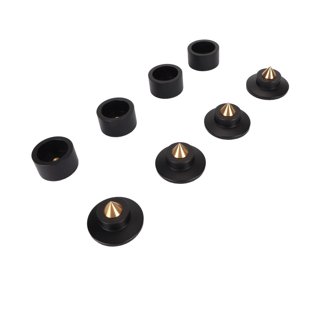 4pcs Speaker Isolation Feet Professional Shock Absorption HiFi Speaker Isolation Spikes for Turntable Amplifier CD Player HIFI Speaker
