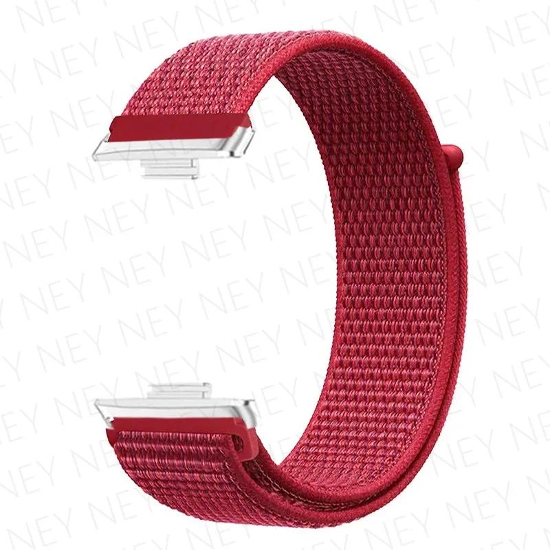 

Нейлоновый ремешок-петля для huawei watch fit 3 ремешок смарт-браслет Спортивный дышащий ремешки для часов браслет correa huawei fit3 Аксессуары for huawei fit 3