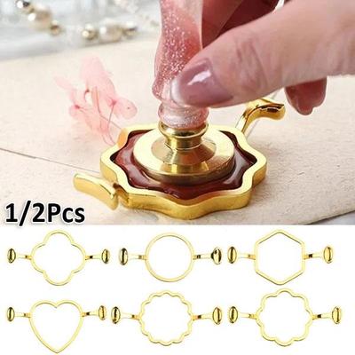 7 Styles Σφραγίδα με κερί Σφραγίδα Σχήμα Fixer Love DIY Tools Προσκλητήριο Ευχετήρια κάρτα Σφραγίδες γάμου Σχέδιο styling για αξεσουάρ σφραγίδων 3 cm