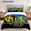 Portugal Emblem Bedding (1 * duvet cover + 2 * pillowcase, without core) 2D Flat Soft and comfortable Christmas birthday gift