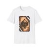 Unisex Softstyle T-Shirt Gothic Skull Ace Playing Card Fire Death