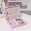 A95I-Jewelry Organizer Box- Portable Storage Case(2Pcs) For Necklaces, Earrings Rings& Accessories