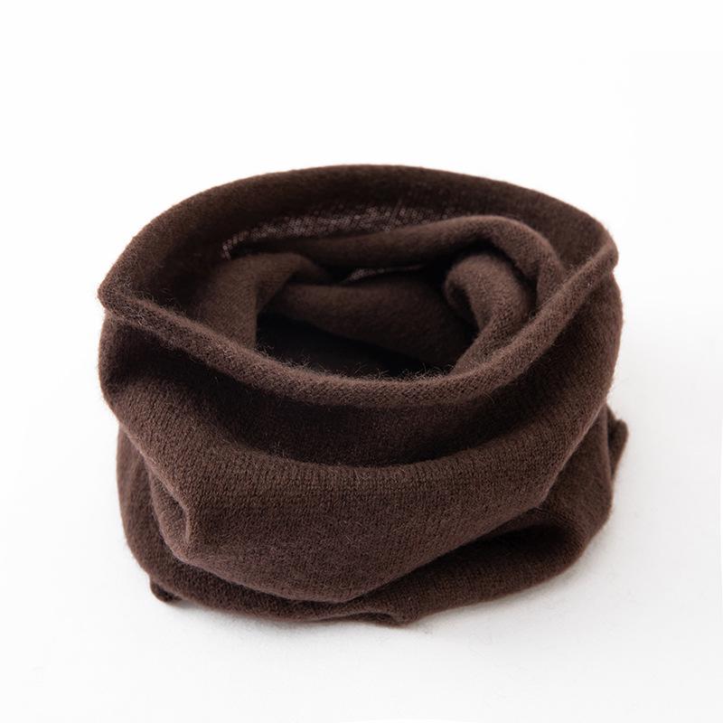 Children's 100% Pure Cashmere Neck Warmer - Boys & Girls Autumn/Winter Style, Flat Knit Gaiter for Warmth & Protection.