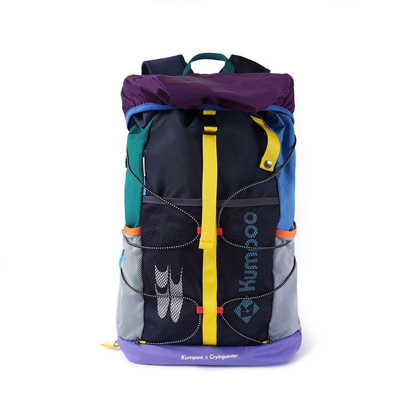 

Cryingcenter × Kumpoo Kumpoo Badminton Joint Series Summer Dopamine Multipurpose Backpack Purple