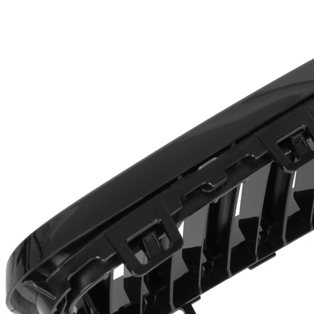 BMW 2 F23 2014- grilles between the headlights (kidneys) left + right set BLACK GLOSSY DOUBLE BAR