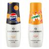 Conjunto de 2 concentrados, xaropes para água. Sodastream Pepsi MAX Manga + Mirinda