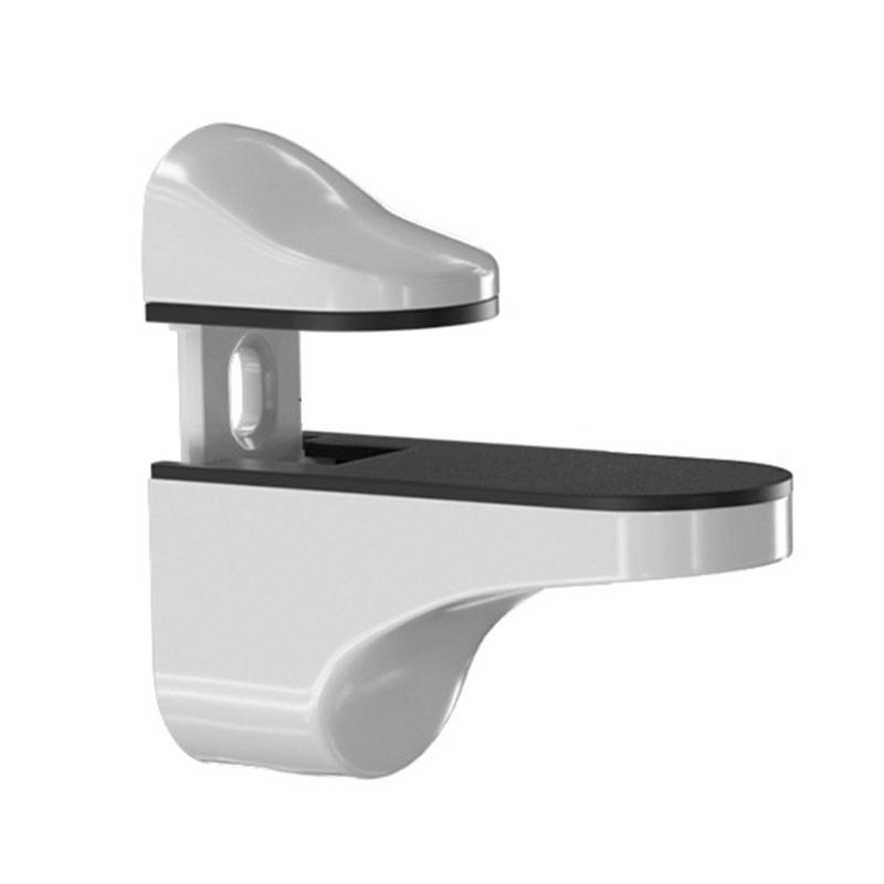 Modern Glass Shelf Holder Adjustable Wall Bracket Glass Shelving Brackets for Display In Shower Room Kitchen Office Dropshipping