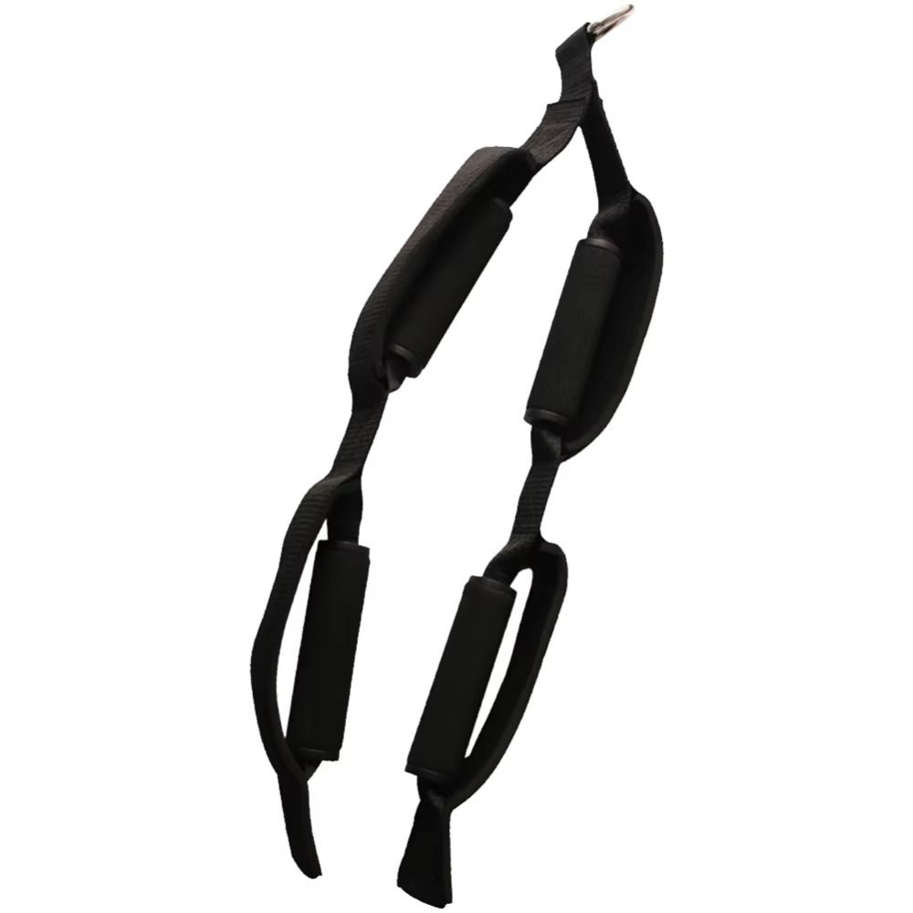 Anti-Slip Fitness Tricep Rope Muscle Training Cable Attachment Handles For Gym Workout