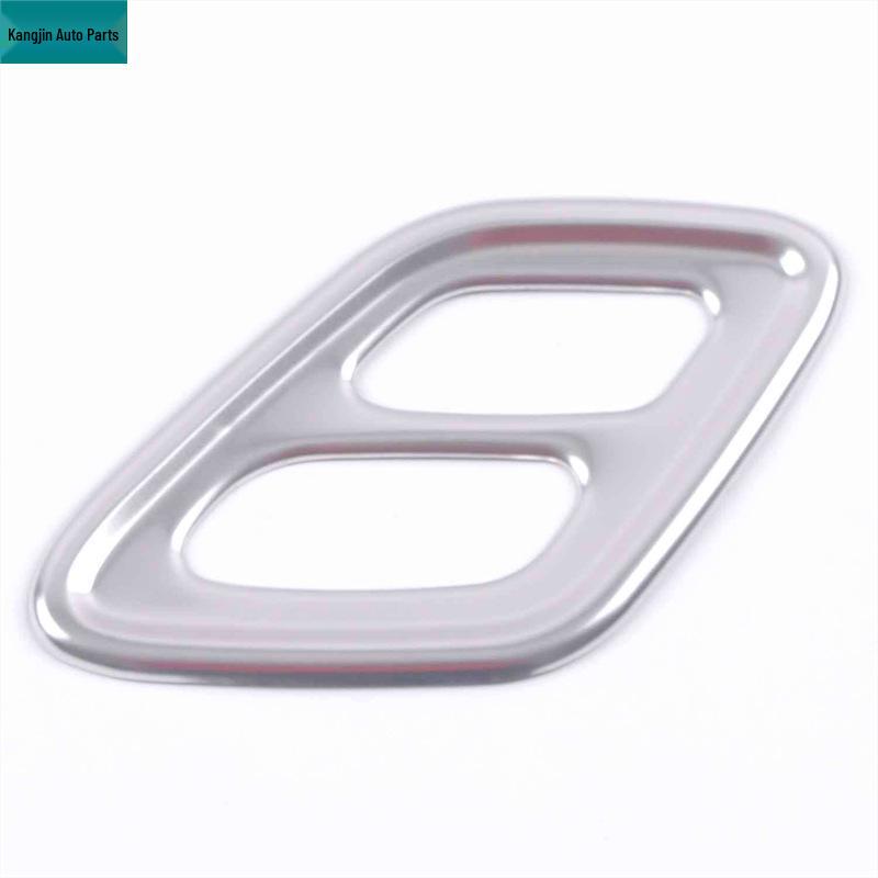 2022 Trumpchi GS8 Silver Stainless Steel Interior Rear Reading Light & Front Speaker Cover.