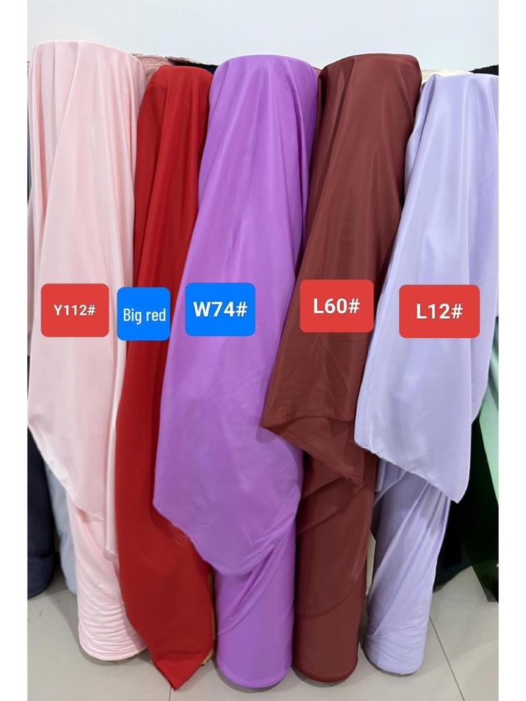 Polyester Pongee Solid Color Lining for Suits and Cashmere Coats