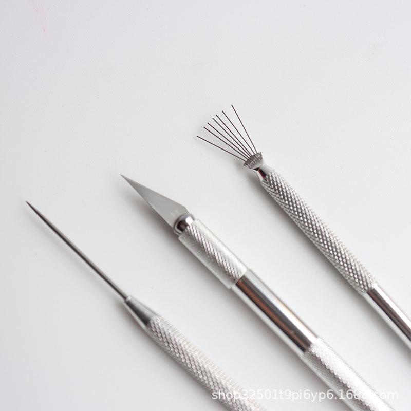 

Seven-Needle Detail Carving Knife for Clay Figure Crafting Detail Needle