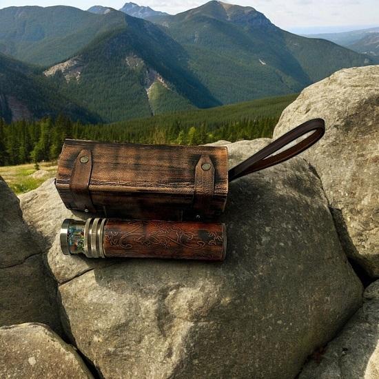 Płynny Kalejdoskop Czyste Prezenty Projektanta Mody - Pryzmatyczny Grawerowany Kalejdoskop