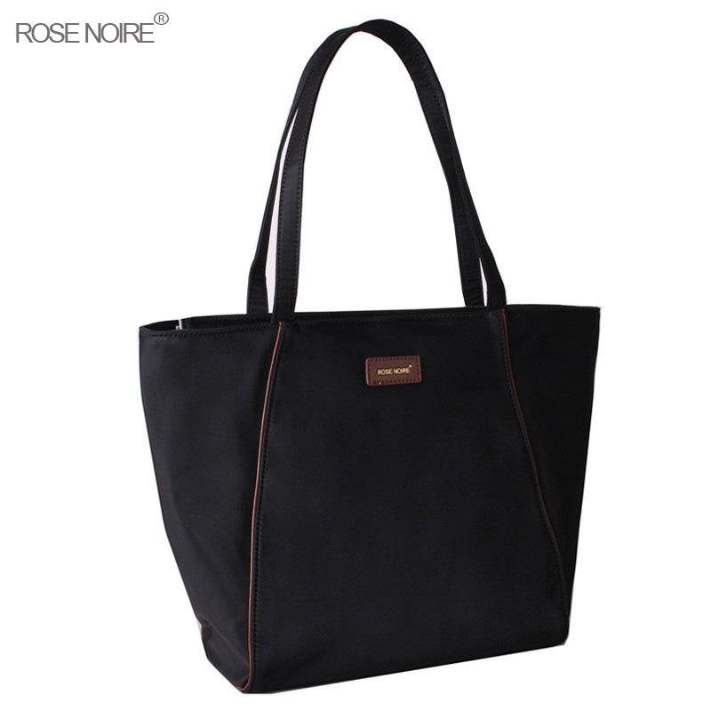 Nylon bag tote women's bag large capacity fashionable versatile work bag simple portable shoulder bag