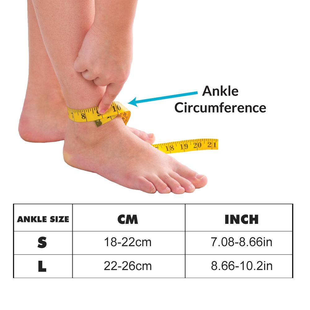 1Pcs  Adjustable Ankle Brace Support For Women & Men With Elastic Lace-Up Design Ideal For Sprained Ankle Injury Recovery