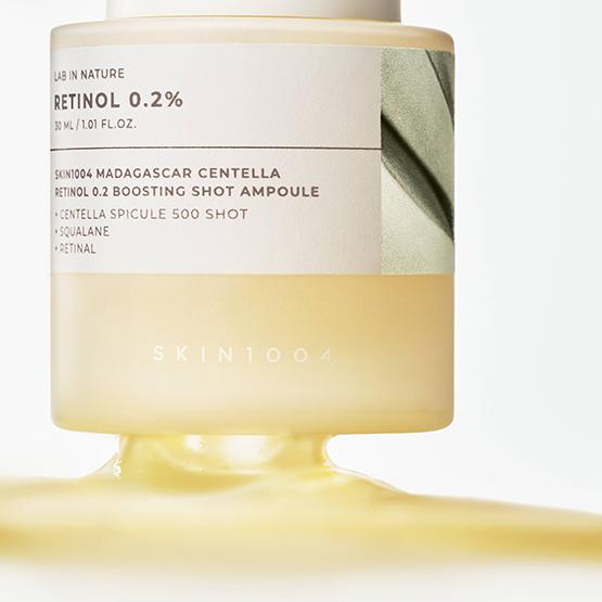 Skin1004 Madagascar Centella Retinol 0.2 Boosting Shot Ampoule 30ml