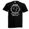 Adults The Thing With Pigeons Karl Pilkington Tv Show Quote Unisex Black TShirt