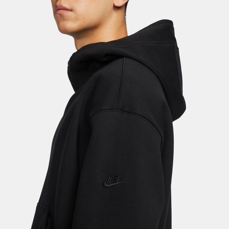 Nike Pánská mikina s kapucí Therma-Fit Tech Fleece Černá FB7828-010