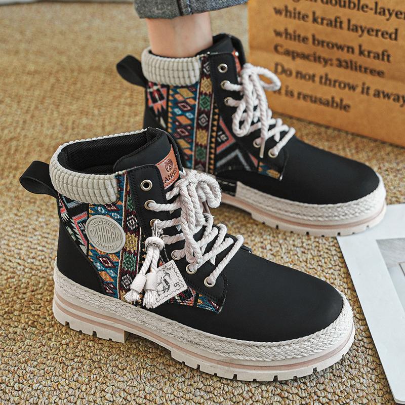 Fashion CYYTL Men Boots Casual Ankle Shoes Cowboy Combat Tactical Motorcycle Chelsea Winter Work Leather Outdoor Designer Luxury Fashion