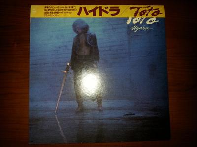 LP Record TOTO - Hydra 25AP1700 CBS SONY 1979 Japan Rock Used