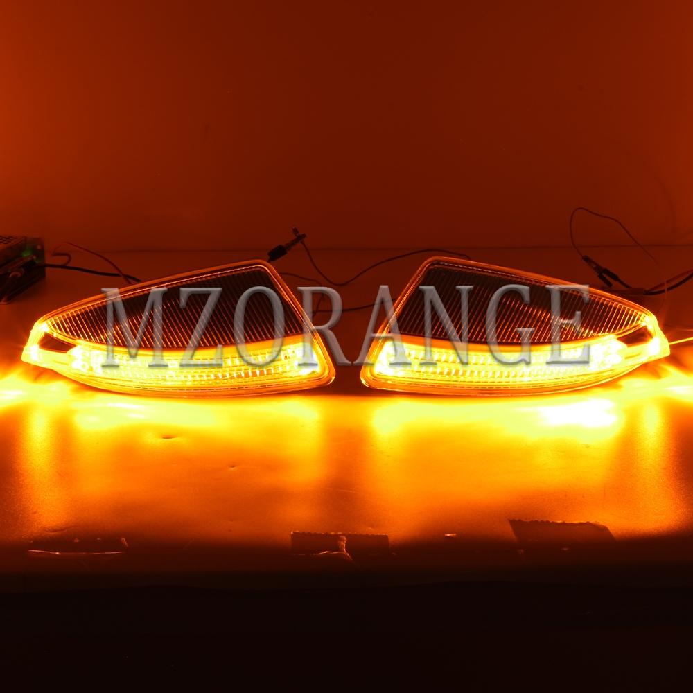 for W164 LED Side Mirror Turn Signal Light for Mercedes-Benz W204 W164 ML300 ML500 ML550 ML320 Door Wing Rear View Mirror