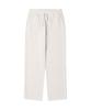 ADHOC Women'S Jersey Corduroy Full Elastic Semi-Wide Pants (Ivory) (Ha2Lp70-22)